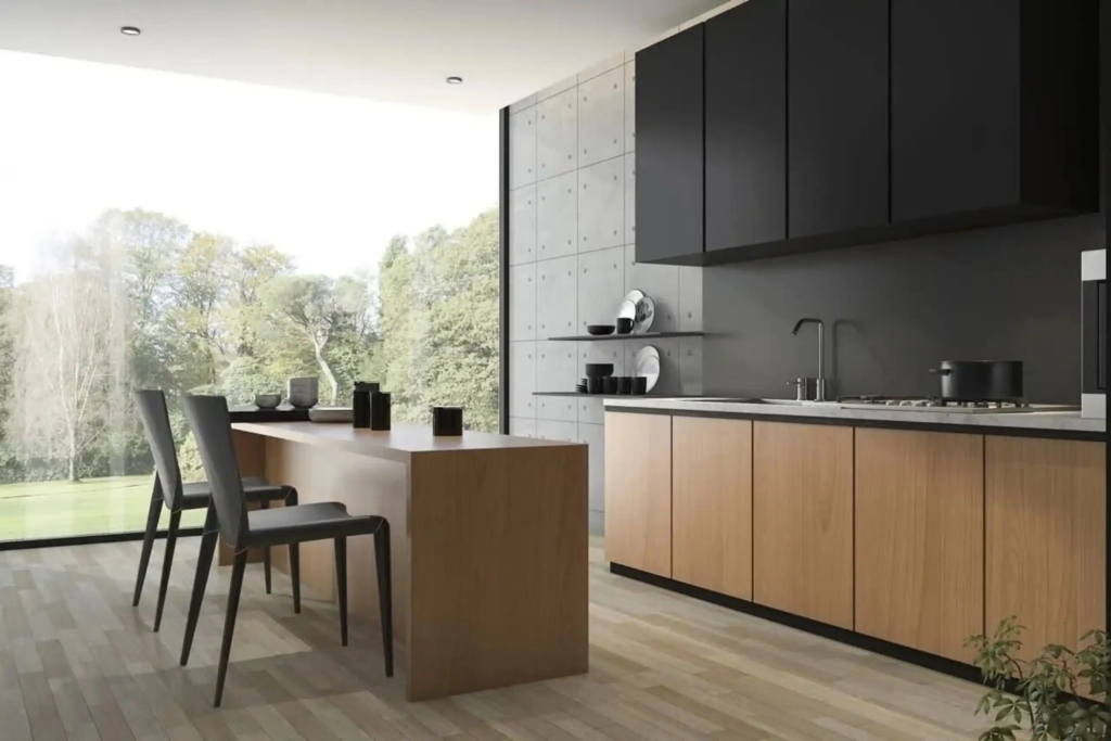 modern kitchen design showcase striking | Karamia Designs