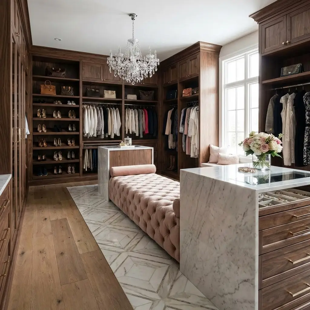 Luxury Walk in Closet | Karamia Designs