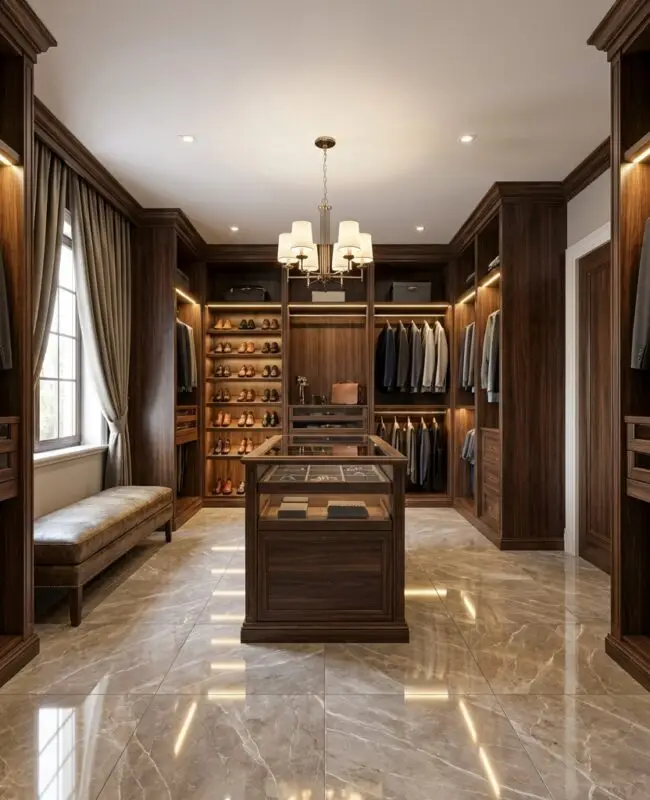 Walk in Luxury Closet | Karamia Designs