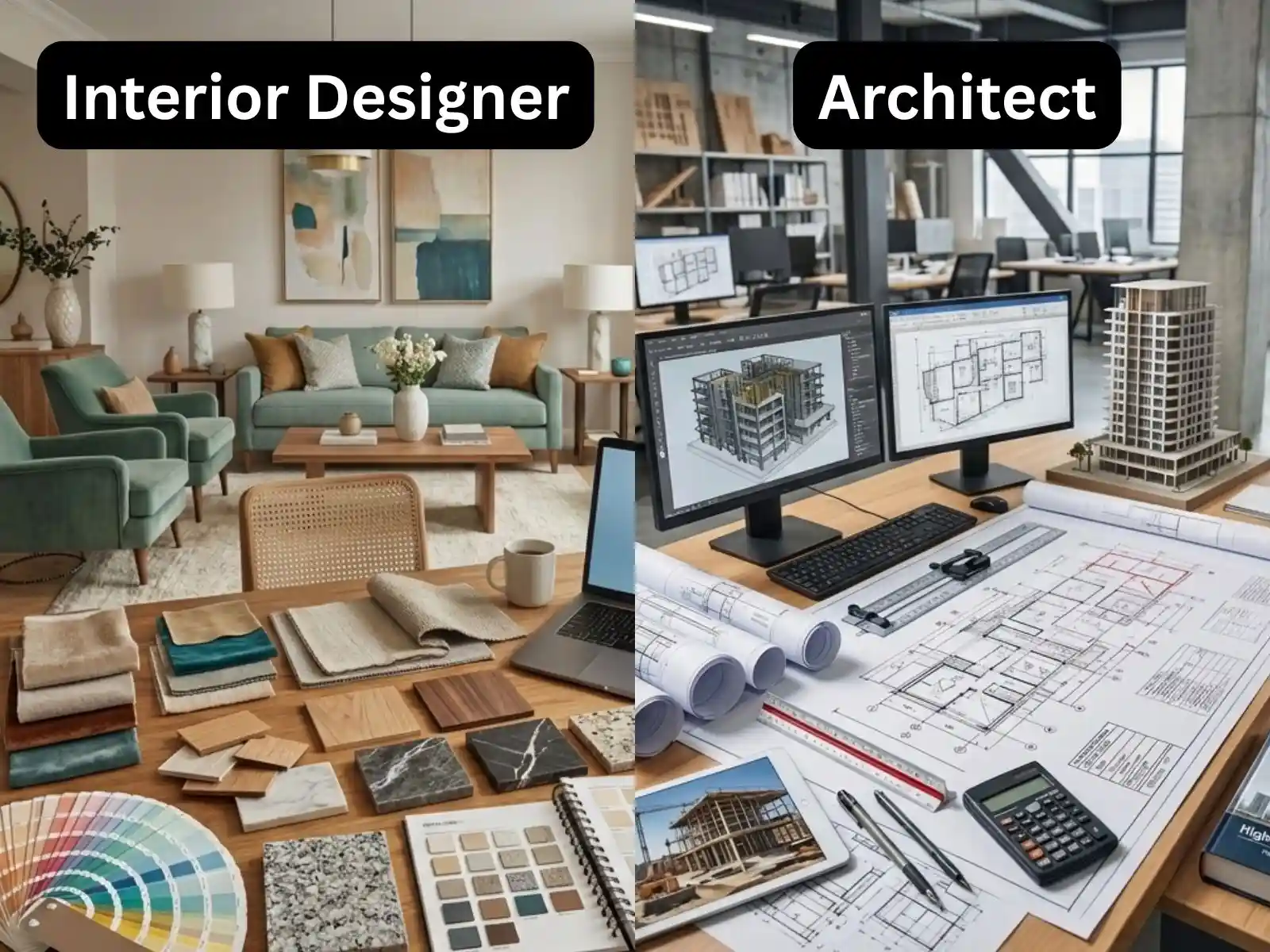 Interior Designer vs Architect | Karamia Design