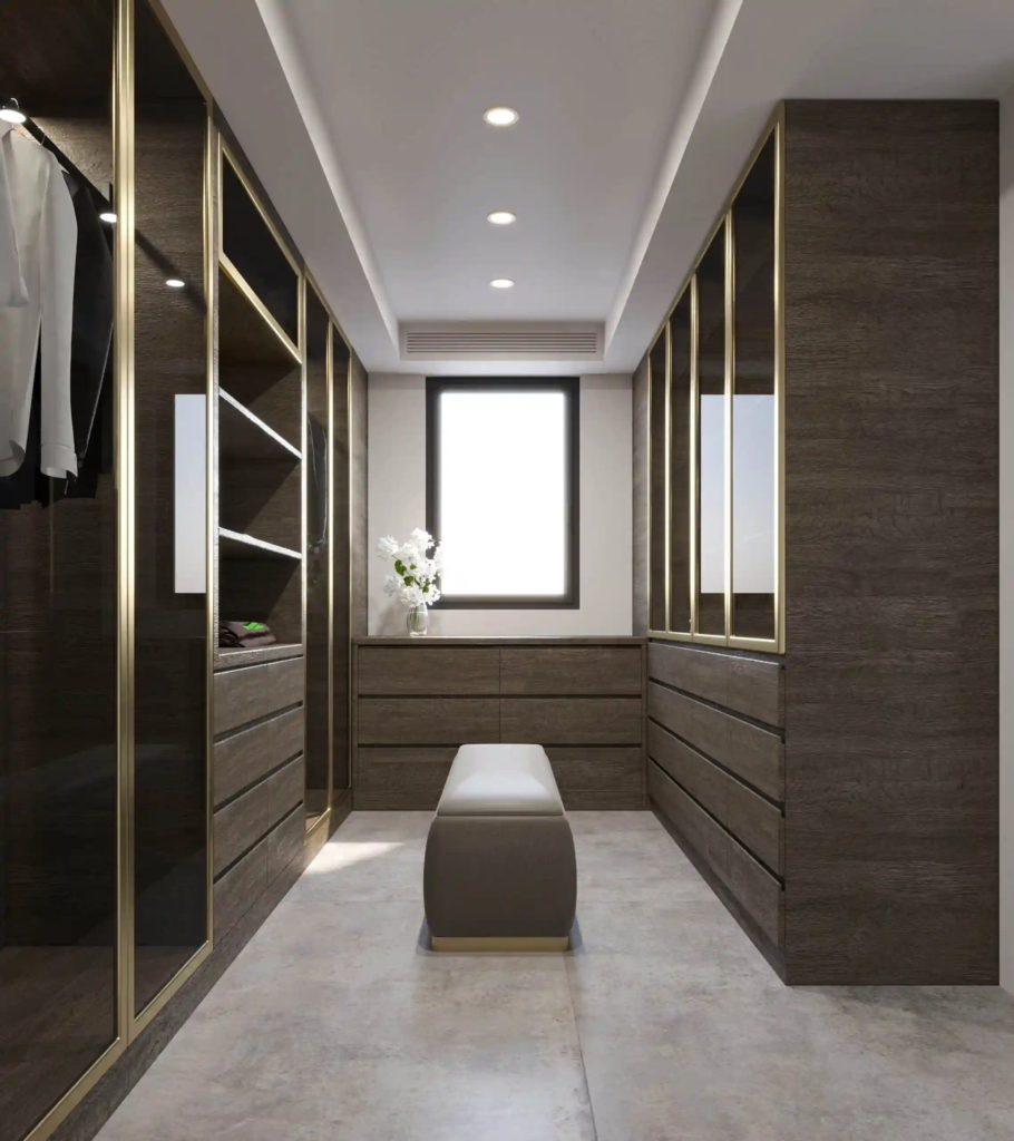 Luxury Master Closet for Him | Karamia Designs