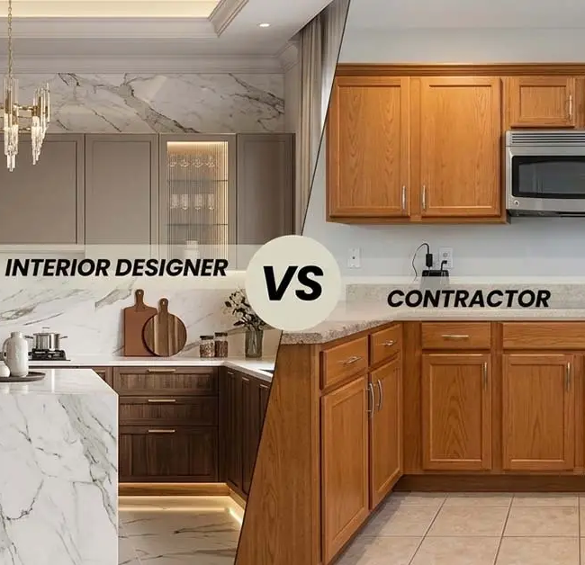 interior Designer vs Contractor | Karamia Designs