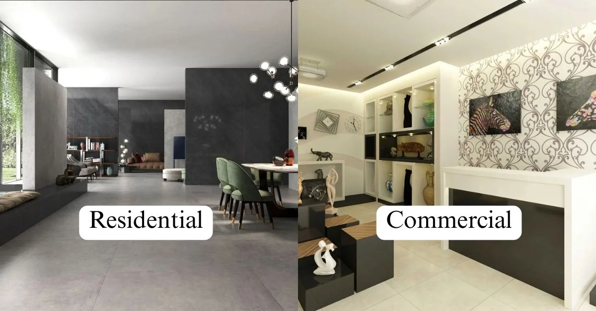 Residential vs. Commercial Interior Design | Karamia Designs