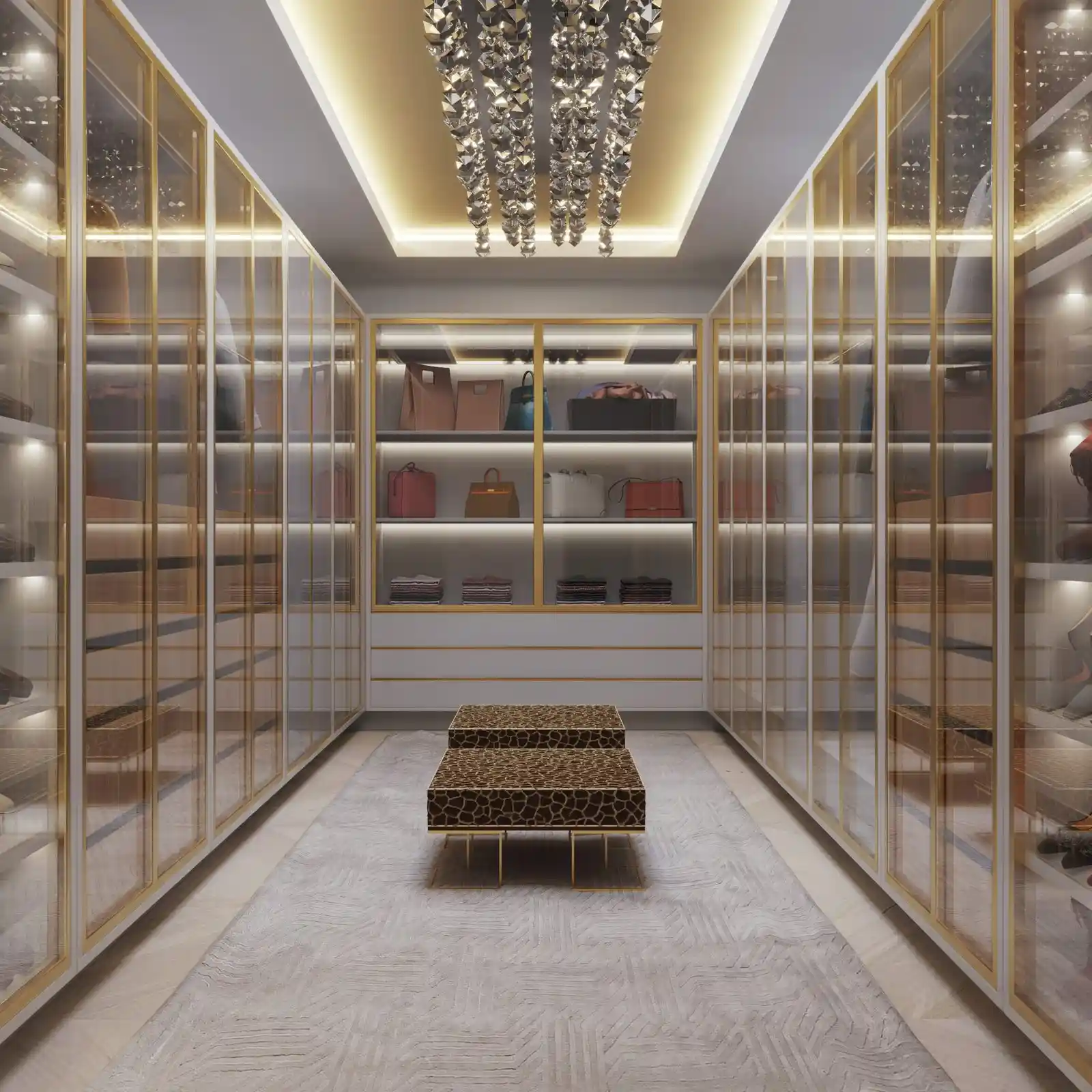 Walk-In Closet Design In Los Angeles