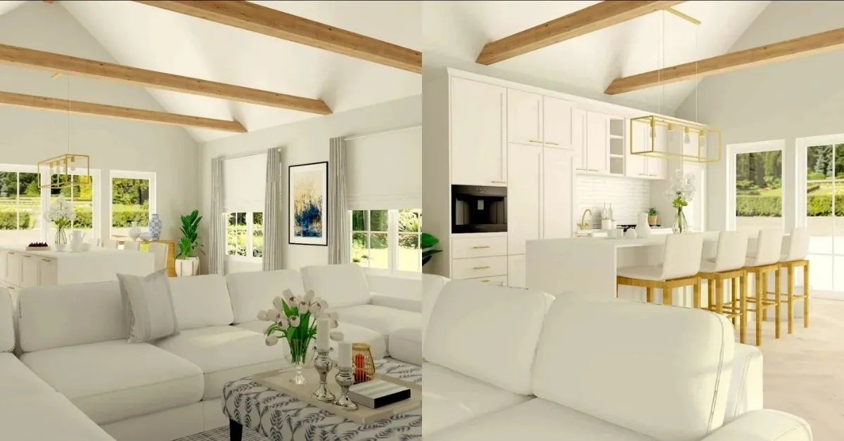 indoor outdoor living California homes