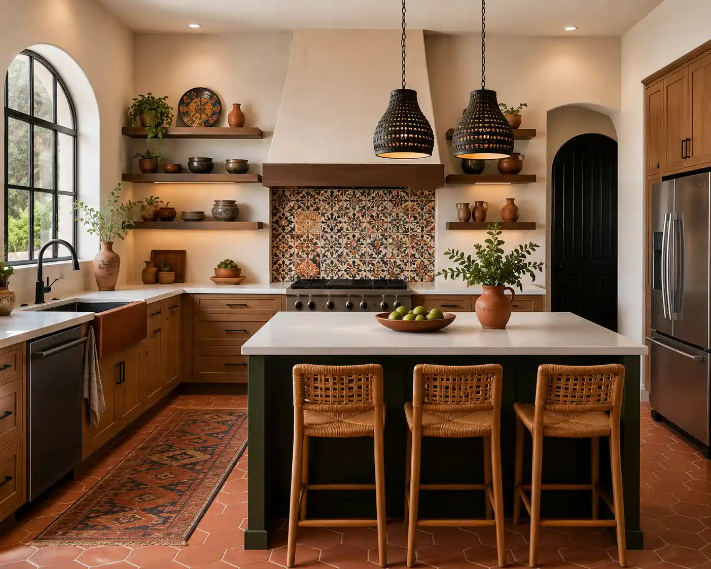 modern Mexican Kitchen | Karamia Designs