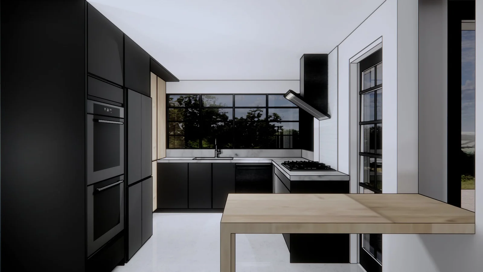 Small kitchen design ideas Los Angeles | Karamia Designs
