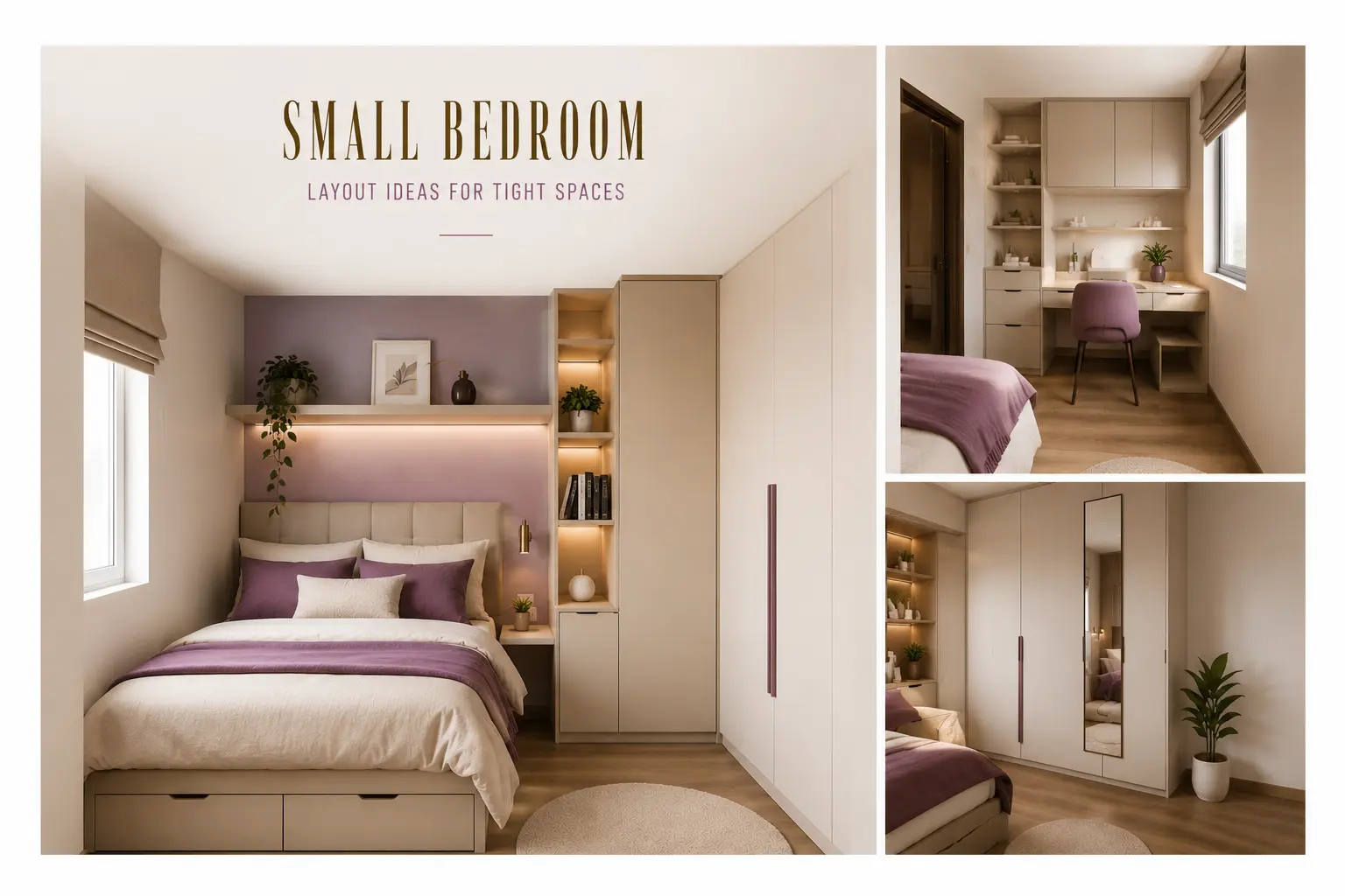 Small Bedroom Layout Ideas for Tight Spaces | Karamia Design