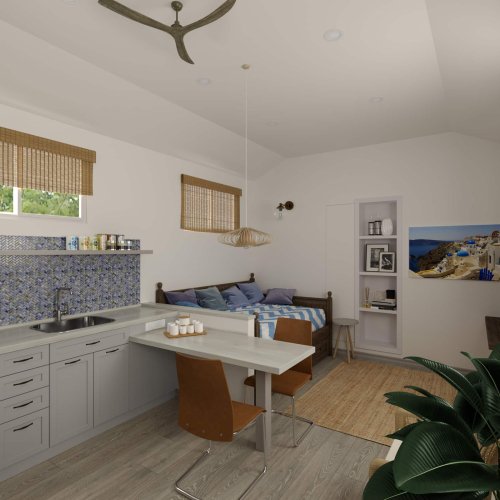 Garage Conversion with Living space